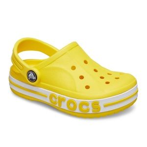 Bayaband yellow clog crocs.